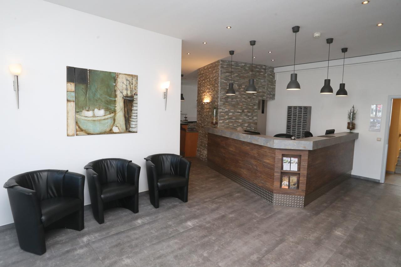 Asgard Hotel Worms Bagian luar foto